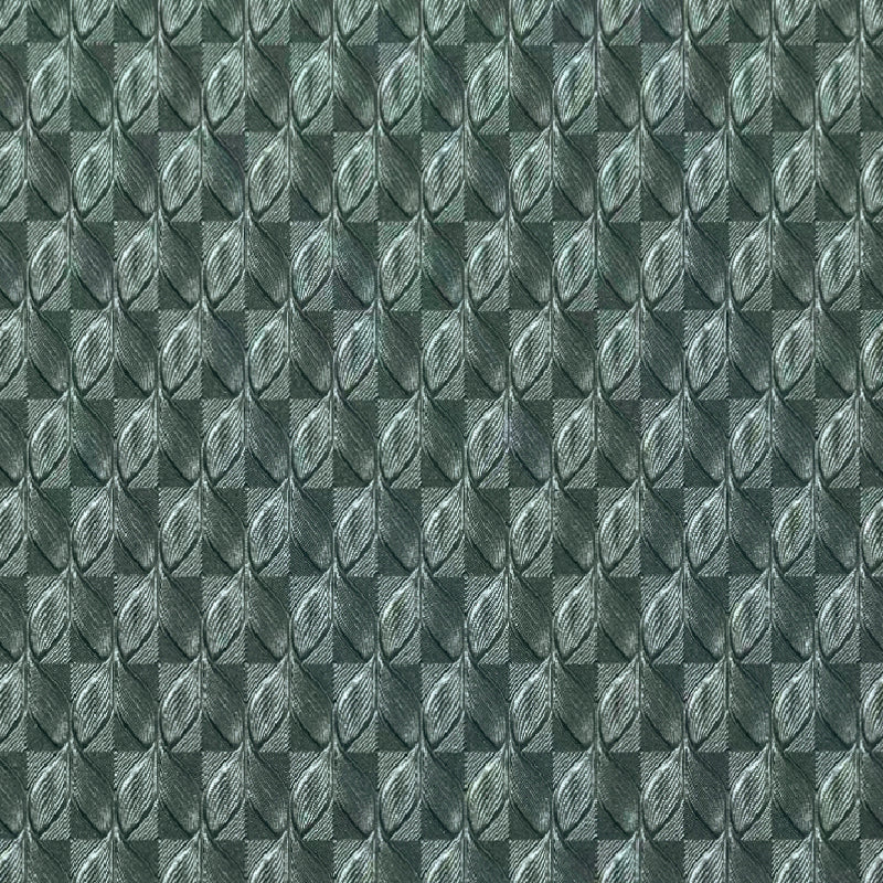 TEAL BLUE LEAF