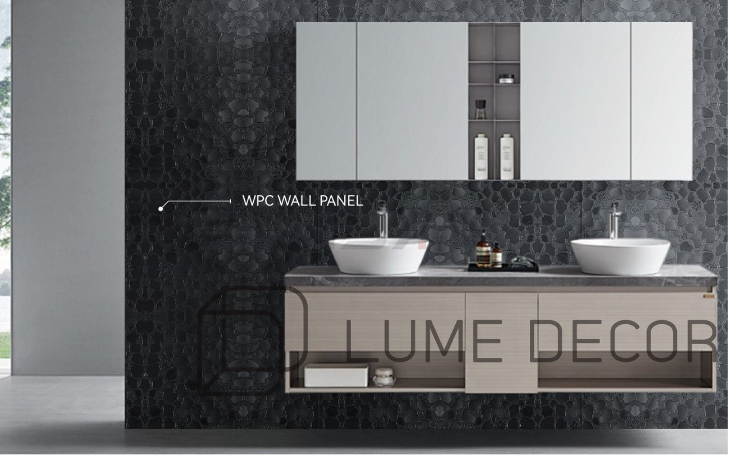 GUNMETAL TERAZZO
