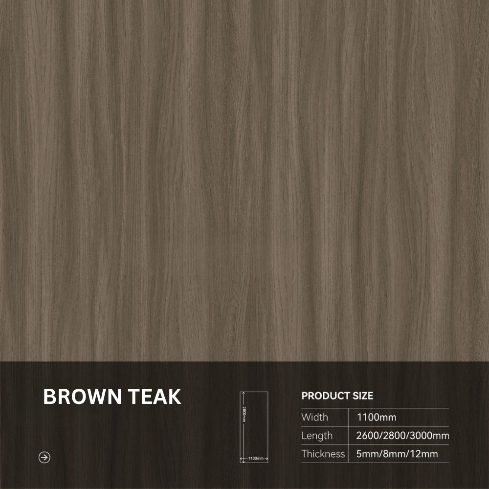 BROWN TEAK