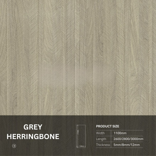 GREY HERRINGBONE