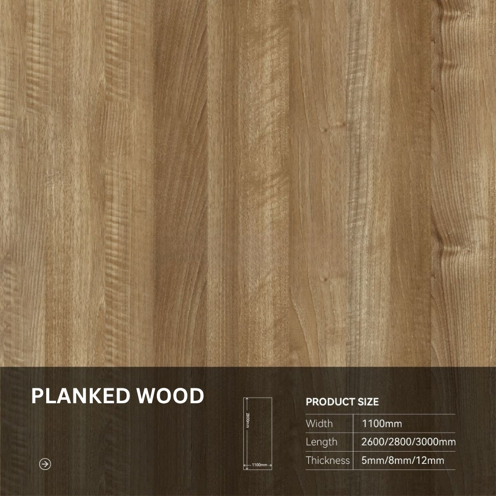 PLANKED WOOD