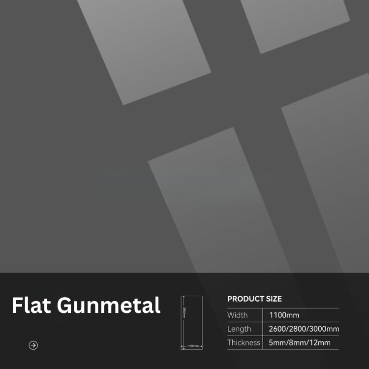 FLAT GUNMETAL